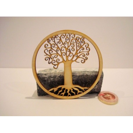 Arbre de vie taille moyenne 1979B embellissement en bois pour vos créations