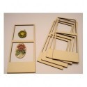 5 Cadres double ba070 pour vos albums de scrapbooking