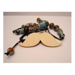 Moustache 1854 en bois pour vos créations