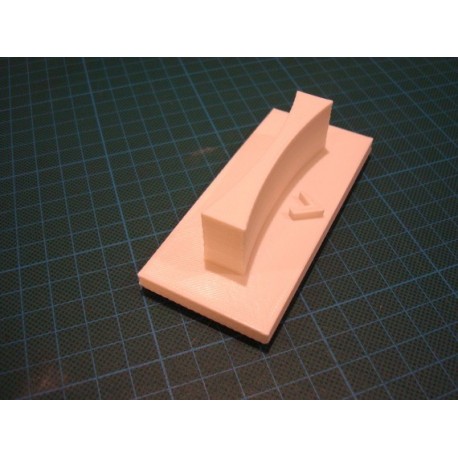 Tampon TSM027 11 x 7 cm manche en abs