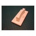 Tampon TSM027 11 x 7 cm manche en abs