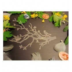 Pochoir masque branche XL P0176 pour vos murs