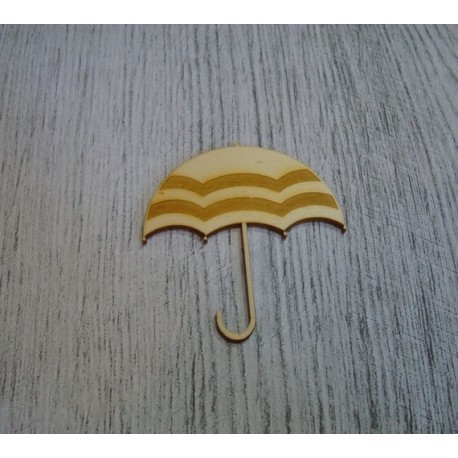 Parapluie 2610 embellissement en bois pour vos créations