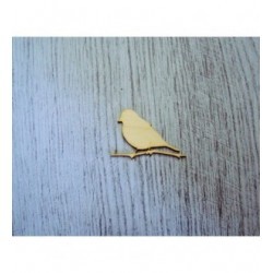 petit oiseau 1335 embellissement en bois pour vos créations