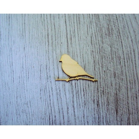 petit oiseau 1335 embellissement en bois pour vos créations