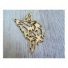 Chien loup 1363 embellissement en bois pour vos créations