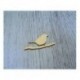 petit oiseau 1322 embellissement en bois pour vos créations