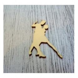 Danseur 1257 embellissement en bois pour vos créations