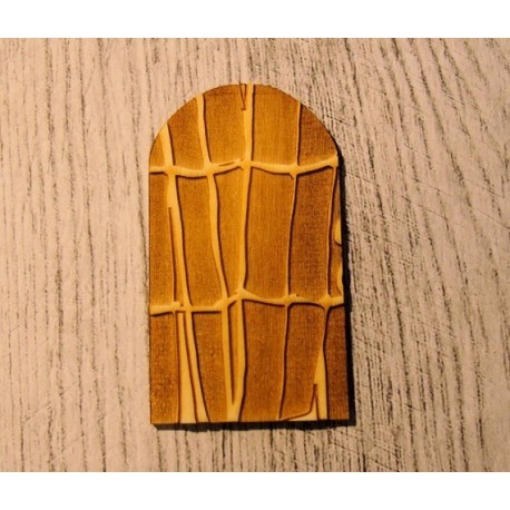 Porte gravé 596 embellissement en bois pour vos créations