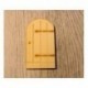 Porte arrondie 596A embellissement en bois pour vos créations