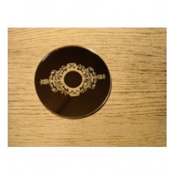 Dessous de verre miroir 1207 embellissement en bois pour vos créations