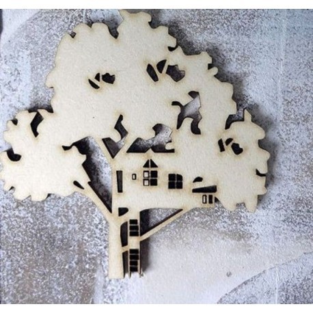 Arbre 20 un embellissement en bois pour vos créations