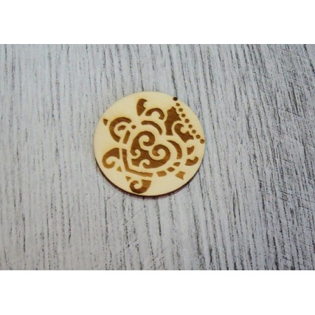 Médaille 1147 en bois pour vos créations