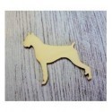 Chien 1097 en bois pour vos créations