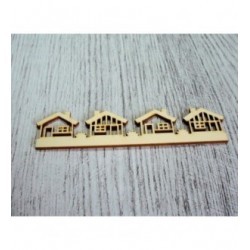 Petite maison 1081 une découpe en bois pour vos création