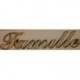 lot de 2 mots famille 526 coupé sur plaque de bois peux être aussi coupé