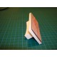 Tampon TSM027 11 x 7 cm manche en abs