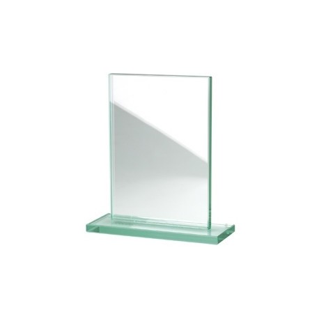 Trophèe rectangle sur pied