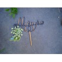 cake topper toujours always 02107