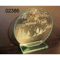 Décoration de table 02386 reine, traineau noël sapin personnalisable