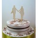 Cake topper 02477 je rajoute le texte de votre choix mariage haut de piece montée