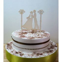 Gâteau de lettre k, gâteaux de mariage, décorations de gâteau pour mariage,  initiale de gâteau, cake topper k, lettre cake topper date, CT 201 -   France