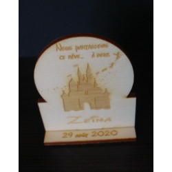 Disney marque place 02537 avec gravure