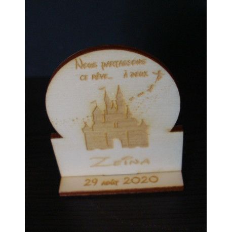 Disney marque place 02537 avec gravure