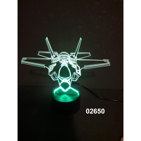 Lampe 3D veilleuse 2650 cadeau modèle sur mesure